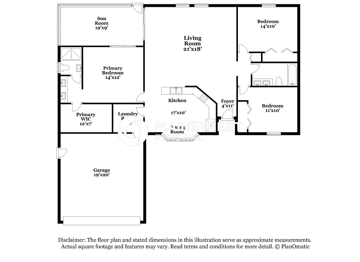 Floor Plan - 826 Adeline Ave