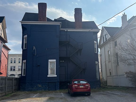 Back of property and parking