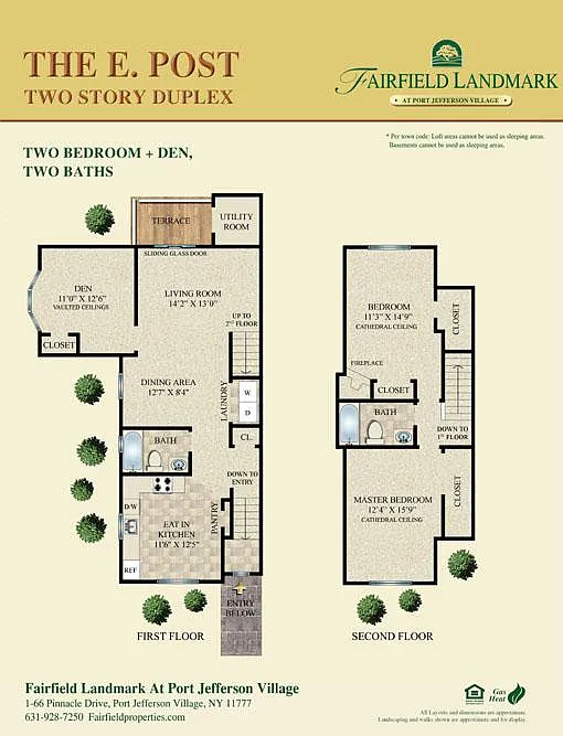 Floor plan The E Post