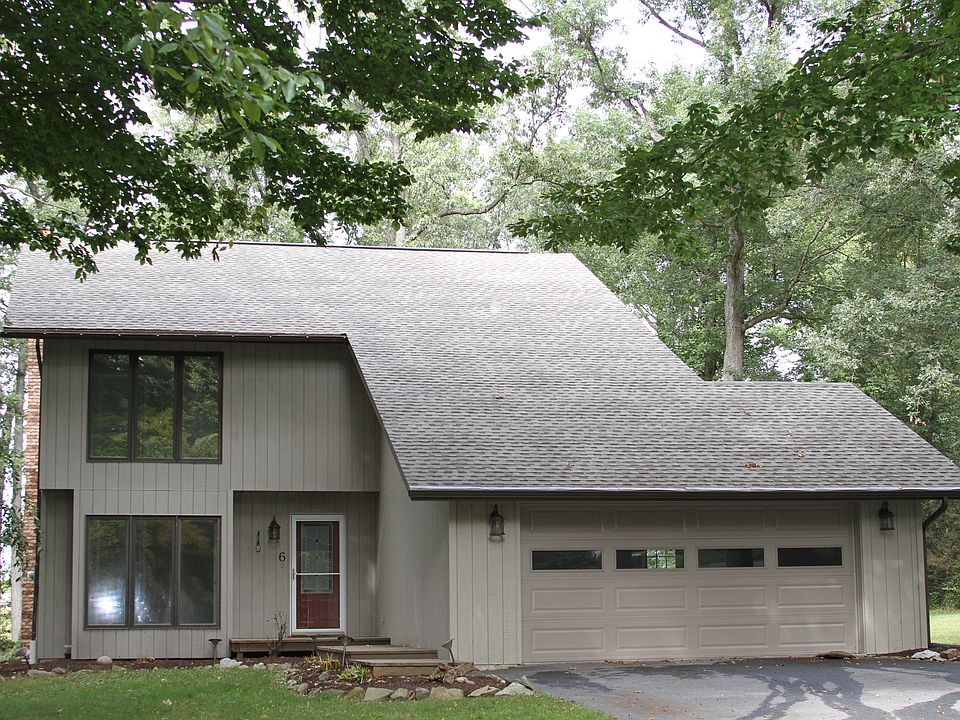 The front of the house