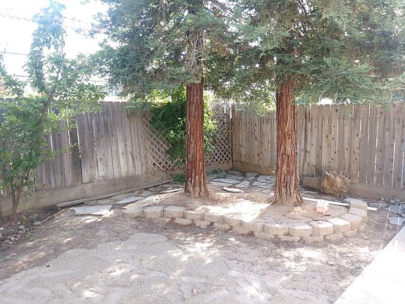 Backyard - sand pit for playground