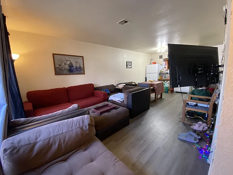 Living room entry view
