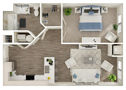 Floor plan A13