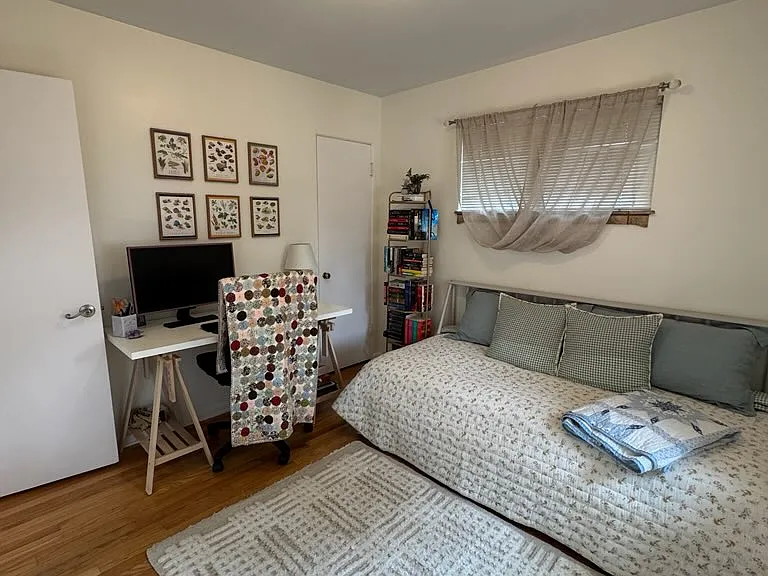 Second bedroom /office space with closet