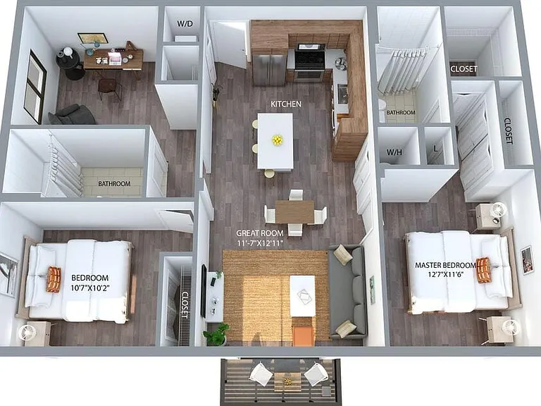 Bella Vista Apartments — Photo 53