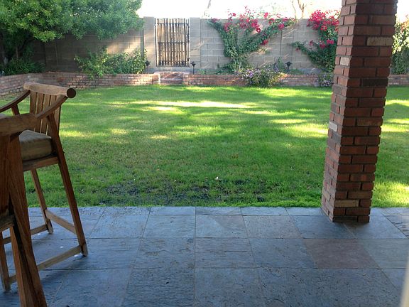 backyard/covered patio