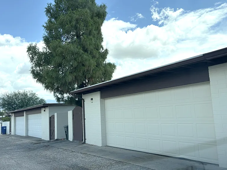 Two car garage