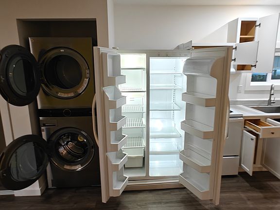 Kitchen, Laundry and large closet