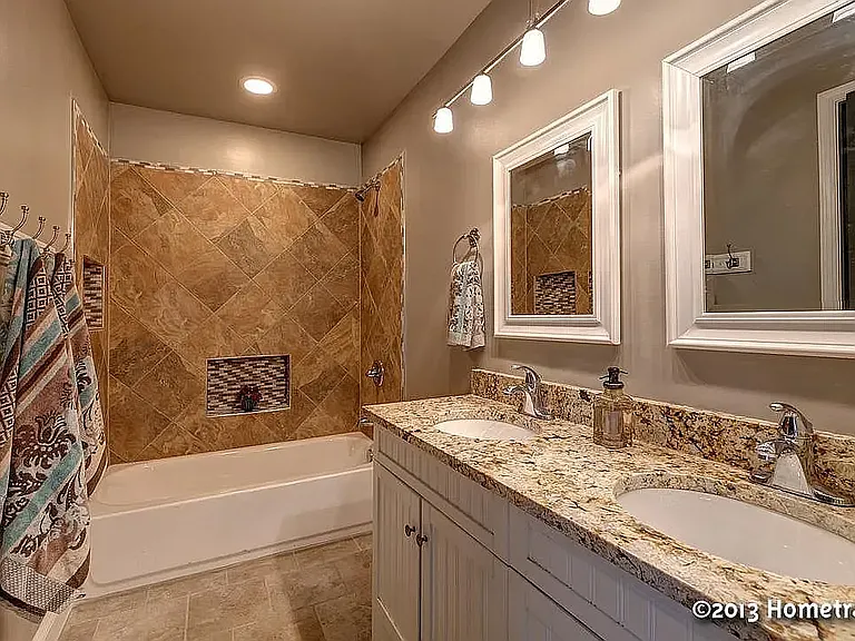 Second floor shared full bathroom