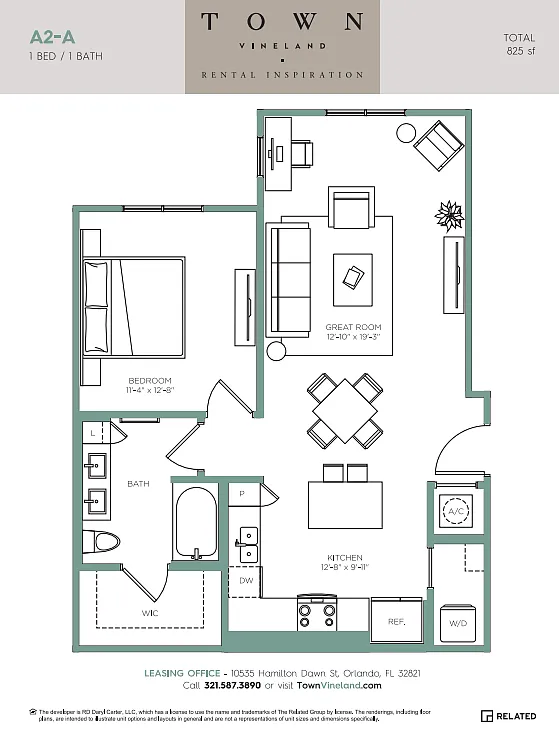 Floor plan A2 ALT