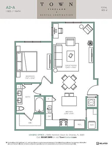 Floor plan A2 ALT