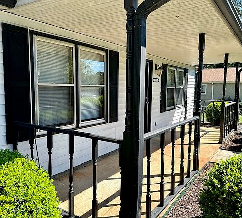 Large Covered Front Porch