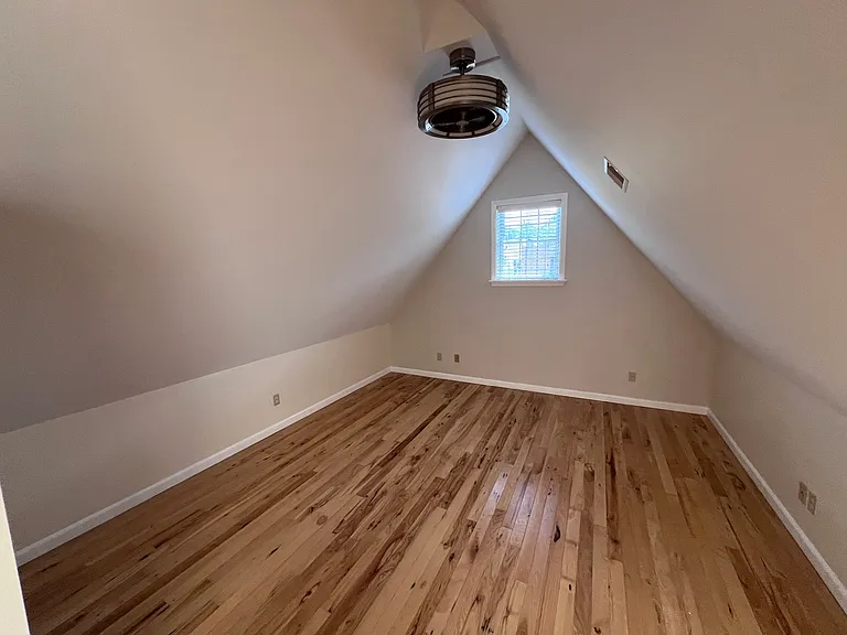 Second floor bedroom with attached full bathroom