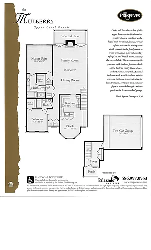 Floor plan The Mulberry