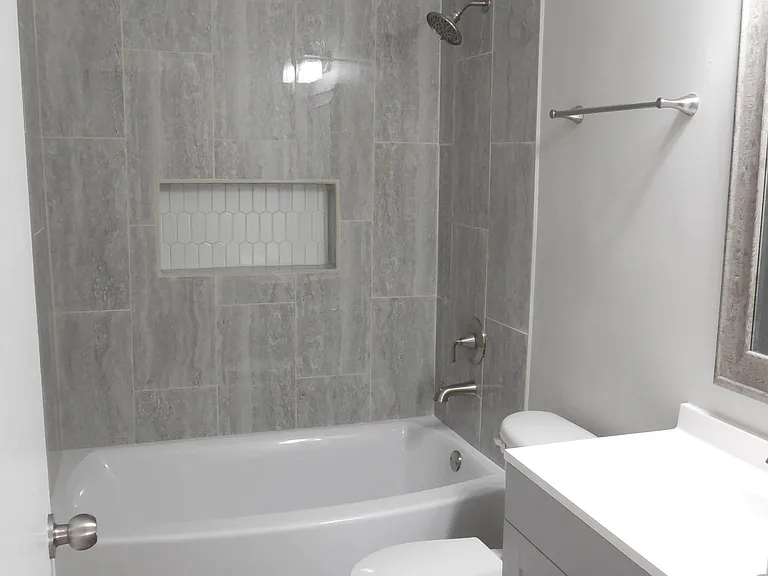 renovated bathroom