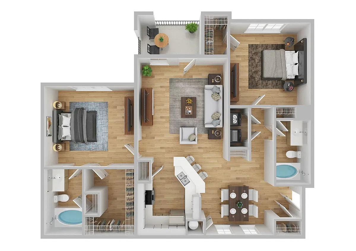 Floor plan Sorrel | Renovated