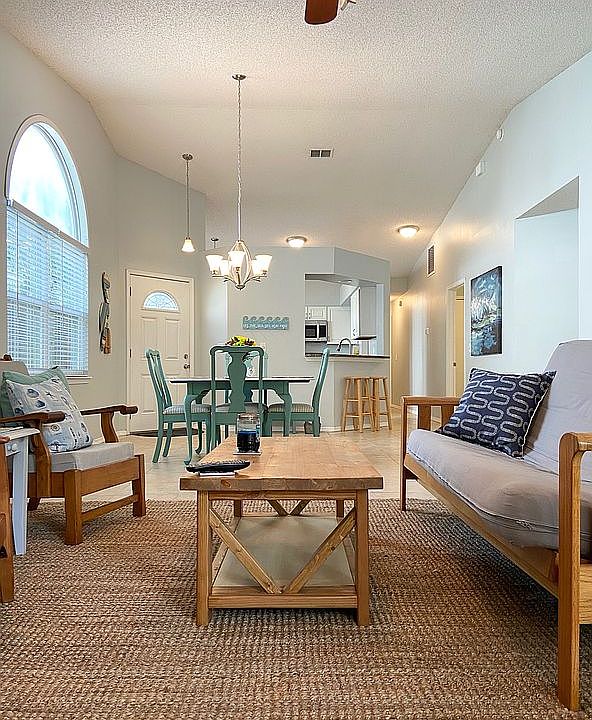 Open concept Living area