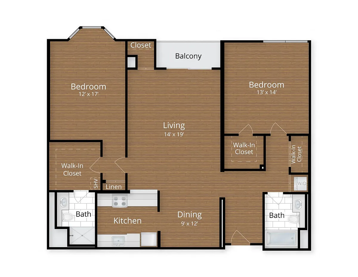 Floor plan Elsworth - D