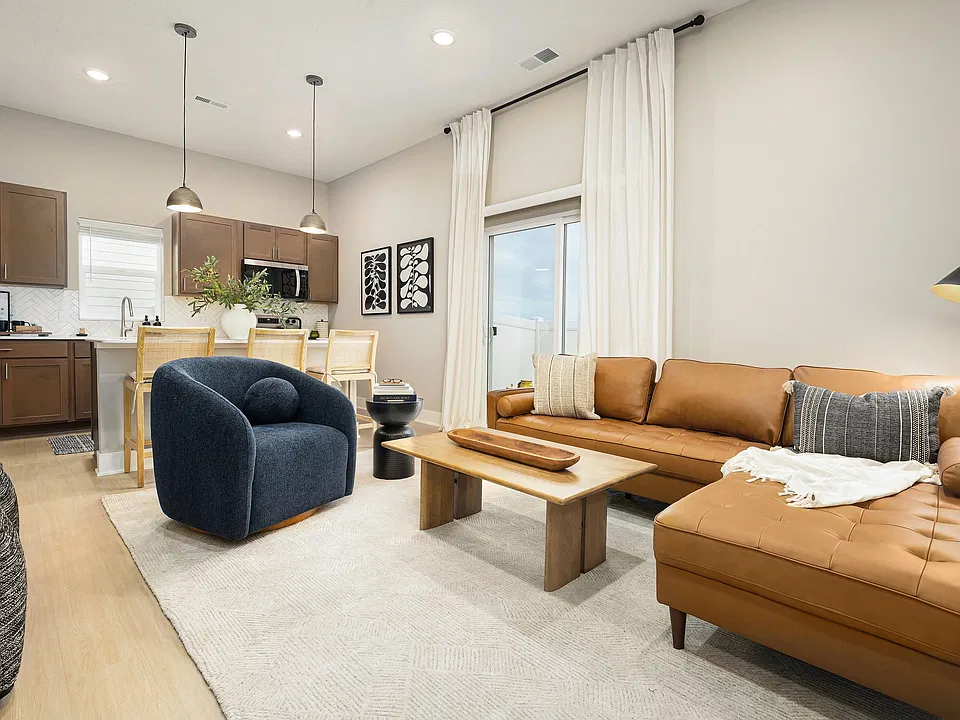 Living Room and Kitchen View