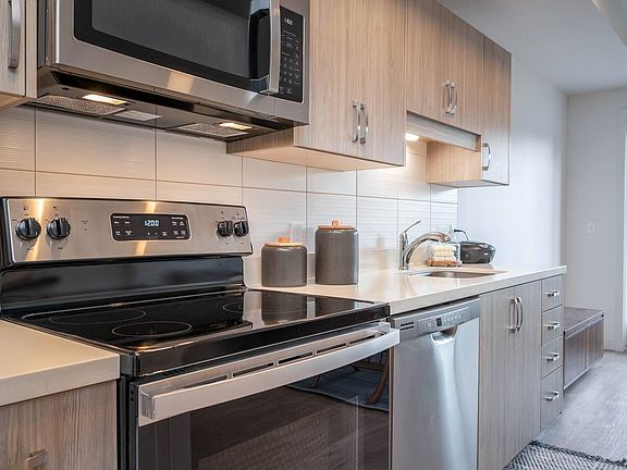 The Byway ; Model #105 Spacious Kitchen with Stainless Steel Appliances