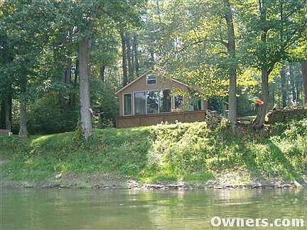 Front of house viewed from river