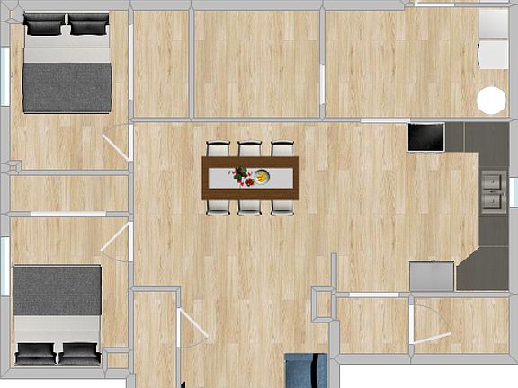 Apt 1 floor plan