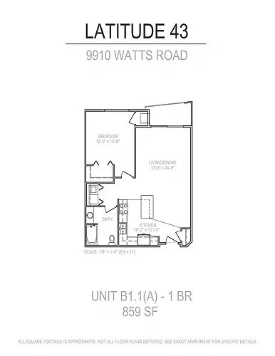 Floor plan B11A