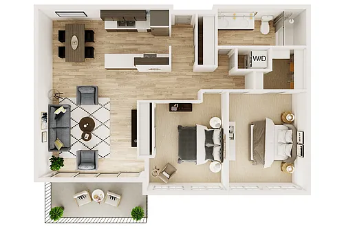 Floor plan 2X1
