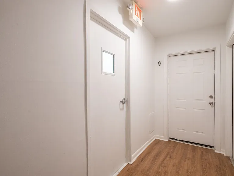 Interior hallway newly remodeled