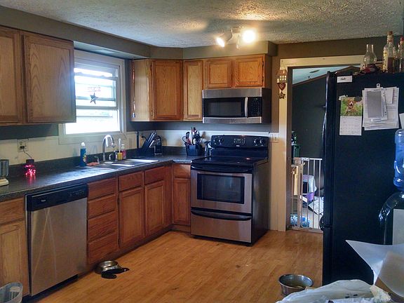 Kitchen and entry to mudroom