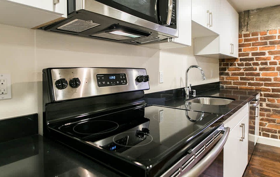 Kitchen with Stainless Steel Appliances