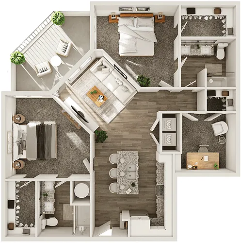 Floor plan B2