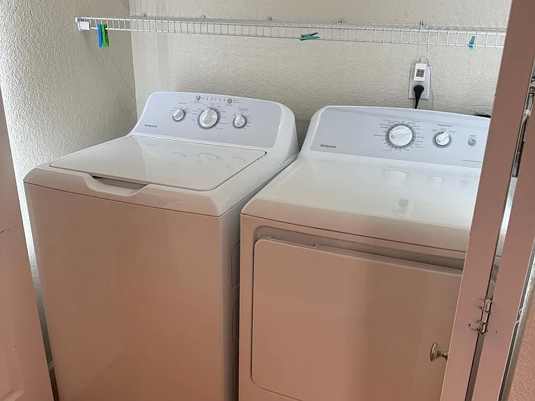 New washer & dryer