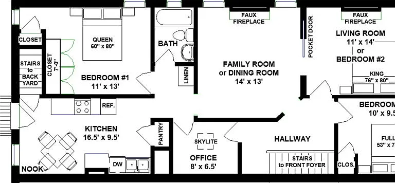Floor Plan - 2nd Floor