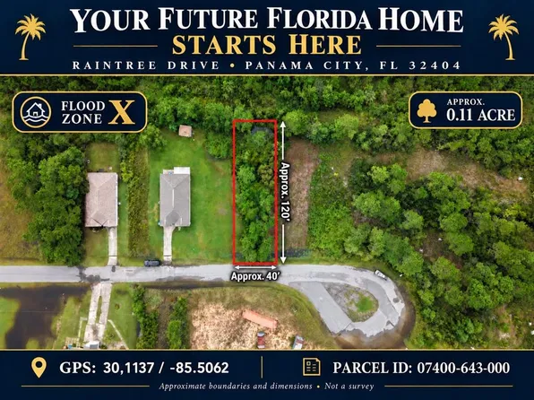 RAINTREE DRIVE LOT 2034, PANAMA CITY, FL 32404