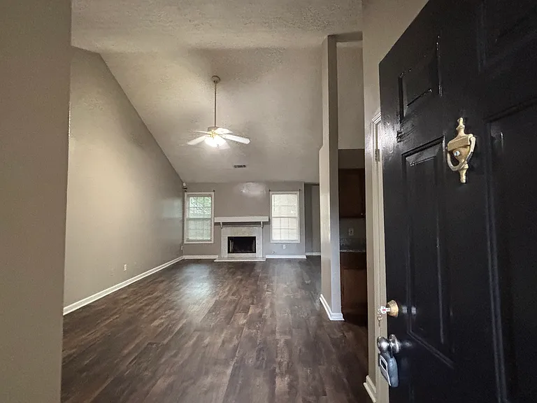 Foyer and Family room