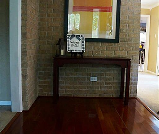 BEAUTIFUL BRAZILIAN WOOD FLOORS WELCOME YOU HOME