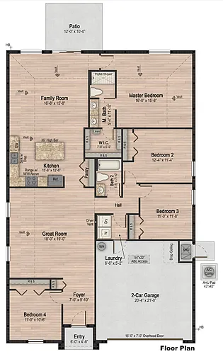 Floor plan Acacia