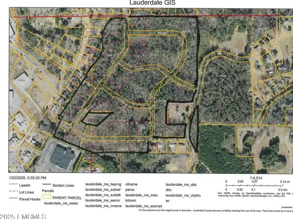 Mosby Rd, Meridian, MS 39307