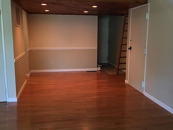 Dining area, loft above