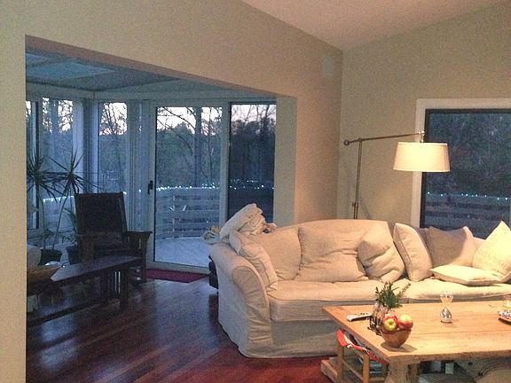 Family room. Lots of windows