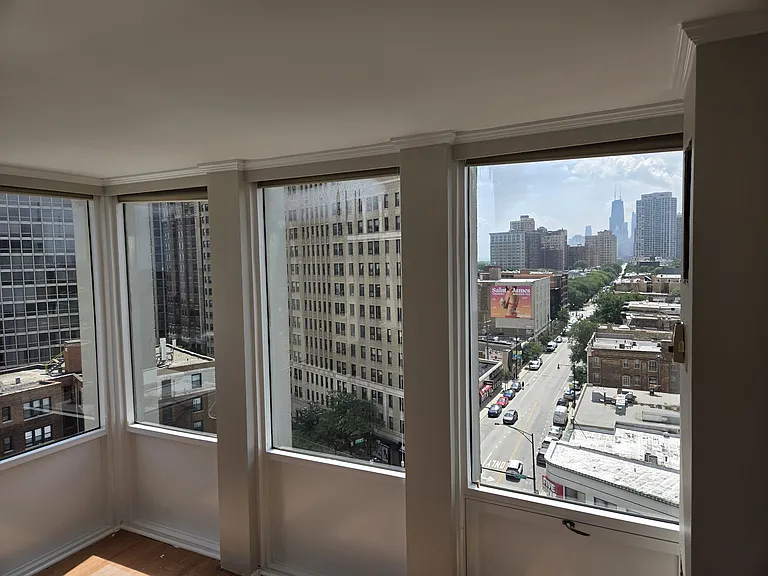 Downtown views from living room