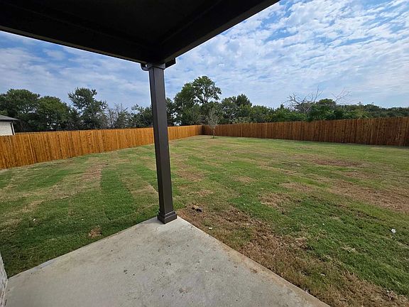 Covered Patio Construction Progress