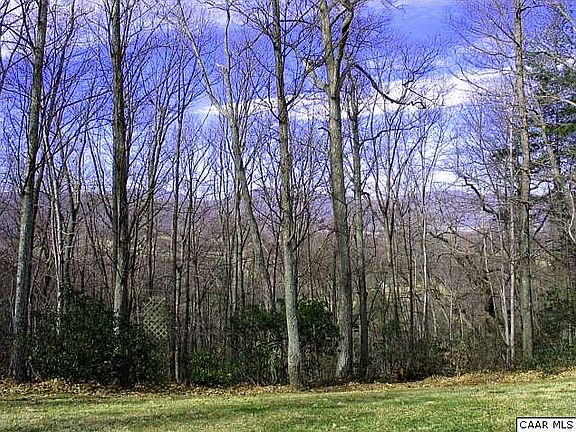 Western views to the Blue Ridge Mountains-winter