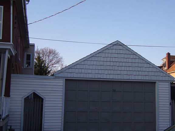 2 Car detached garage