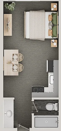 Floor plan Studio (M)