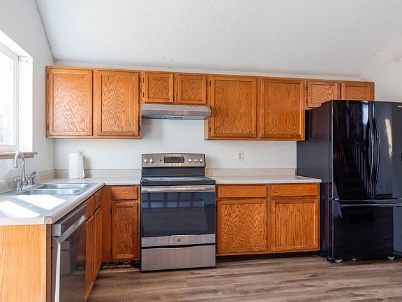 Spacious kitchen with storage and newer appliances