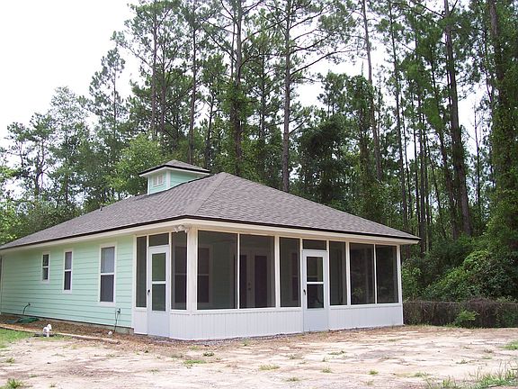 Cottage facing canal.