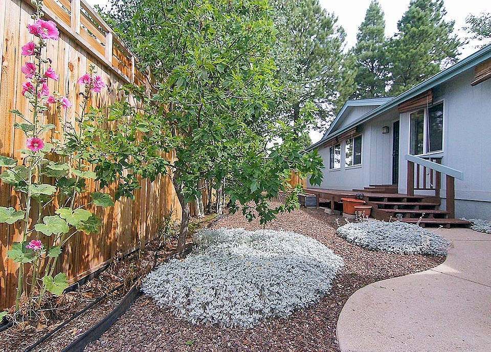 front entry and yard