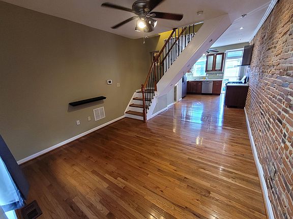 View from inside front door